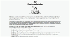 Desktop Screenshot of fruchtweinkeller.de